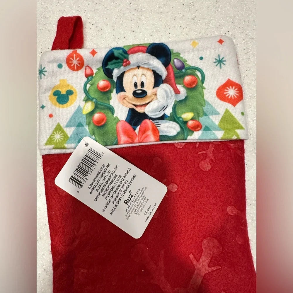 NWT Disney Mickey Mouse Christmas Stockings!